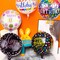 50 Pieces Happy Birthday Party Aluminum Foil Balloons 18" Foil Mylar Helium Balloon Round Inflatable Balloons for Birthday Parties Baby Shower Decorations Supplies